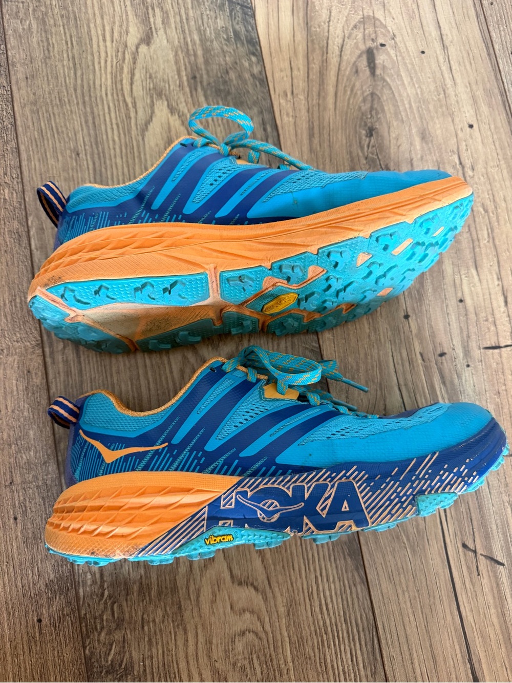 Hoka One One Speedgoat 3 Trail Running Shoes - Women's Size 7.5 Vibram megagrip - Picture 6 of 10